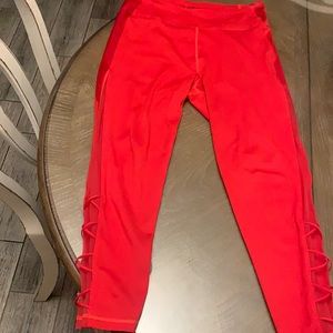 Victoria’s Secret Red Essential Leggings